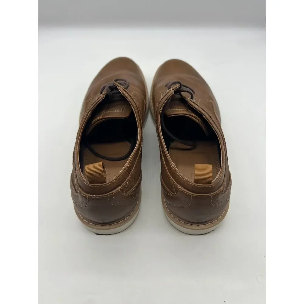 Goodfellow & Co Andres Brown Faux Leather‎ Oxford Shoes Size 9.5 Mens Career
